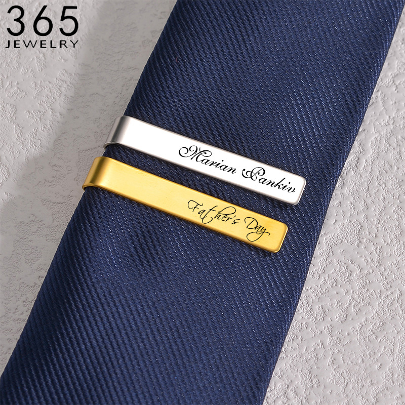 Roestvrijstalen Gegraveerde Na - Tie Bar Set Gift recensie en prijs
