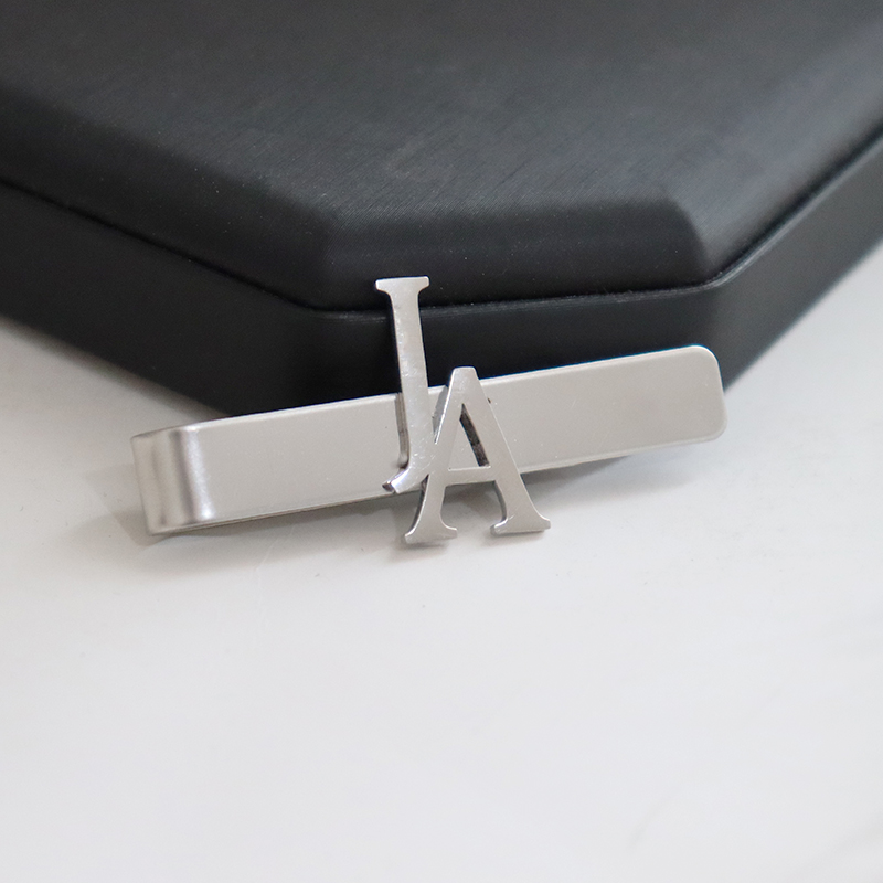 DIY Brief Naam Patroon 4.8*0.8 - Tie Clip Silver recensie en prijs